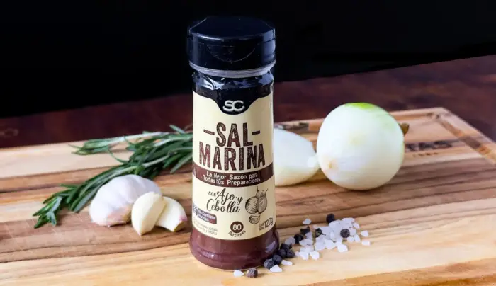 Sal Marina Ajo y Cebolla